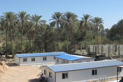 ساختمانهای تجهیز کارگاه کربلا